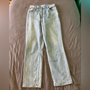 Abercrombie & Fitch Light Blue Straight Leg Jeans